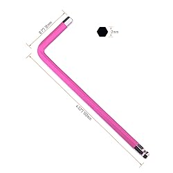 FOCMKEAS 2 PCS 2mm Ball End Hex Key Allen