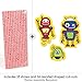 Big Dot of Happiness Robots Paper Straw Decor - Baby Shower or Birthday Party Striped Decorative Straws - Set of 24