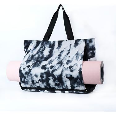 Grand Sac Sport Yoga Femme - Compartiment Chaussures & Humide, Sangles Tapis, 86L