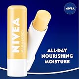 NIVEA Lip Care Milk & Honey Moisturizer Balm for Dry Chapped Lips view 3