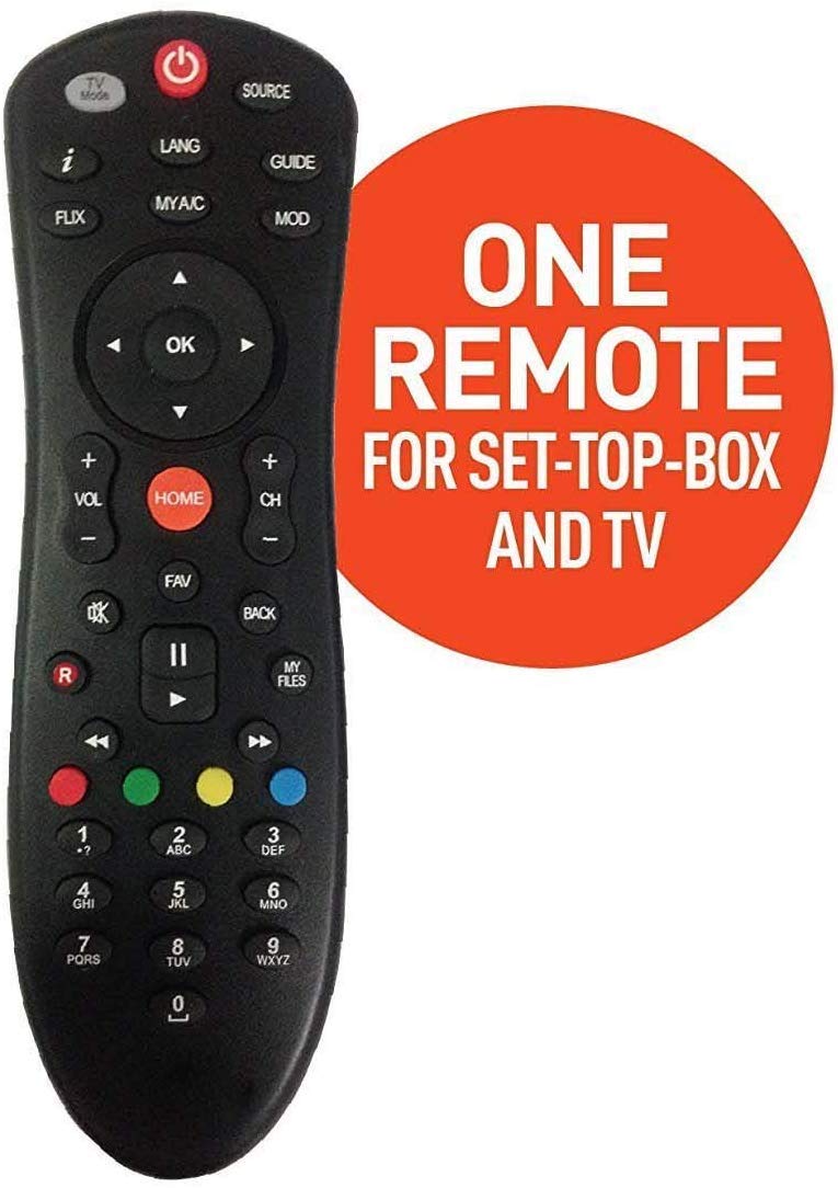 Buy Dish tv Remote Compatible for Dish TV HD & SD SetTop Box with