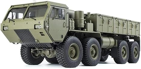Amazon Co Jp Rcカー 1 12 2 4g 8x8 M9バッテリーチャージャーなしの739ミリメートルrcは車米軍軍用トラック 色 緑 サイズ ワンサイズ ホーム キッチン