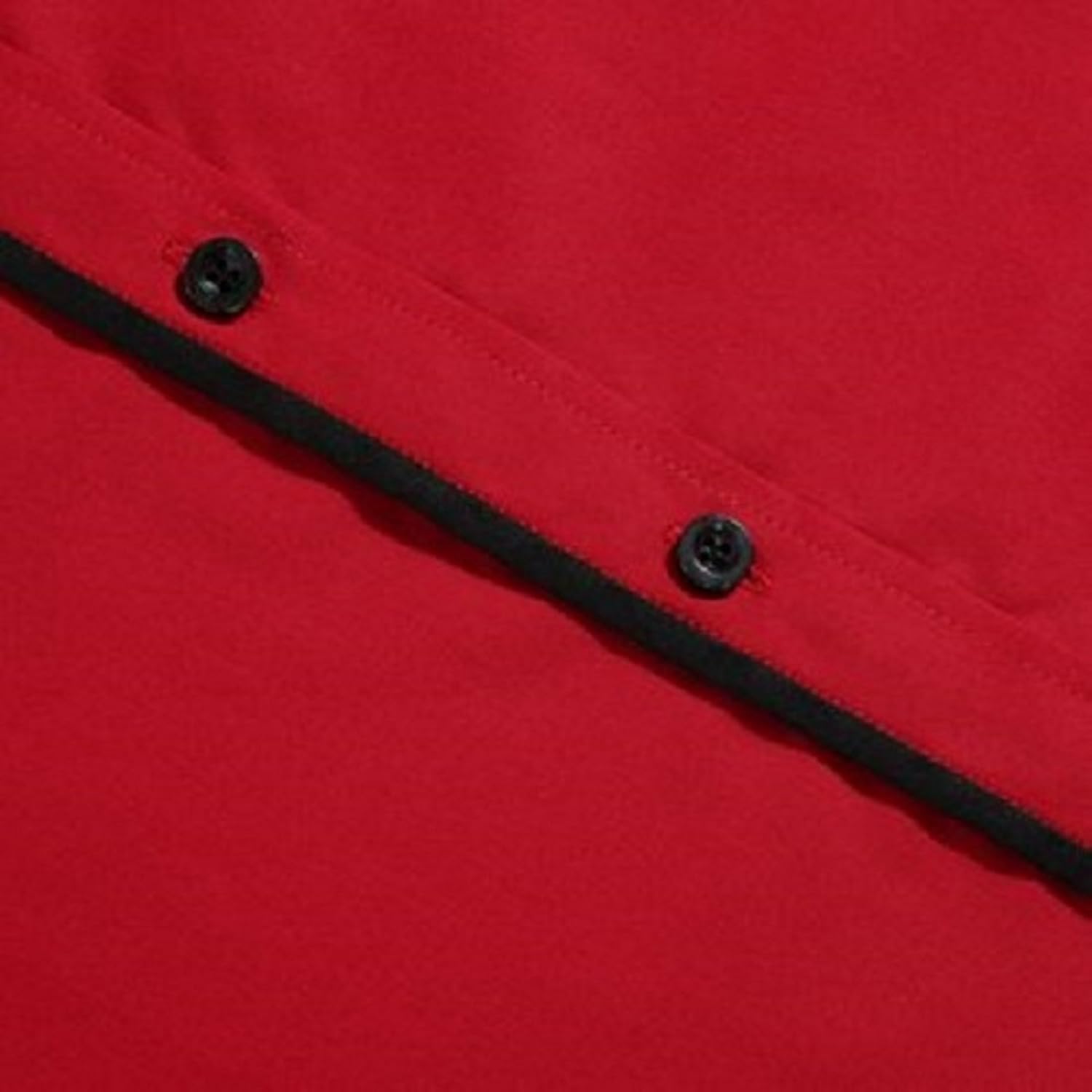 ud fabric red and black casual cotton shirt for mens