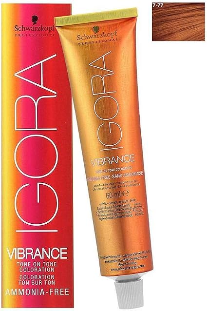 Schwarzkopf Igora vibrance 7-77 Крем-краска ср-рус медн экстра 60мл (4045787220995)
