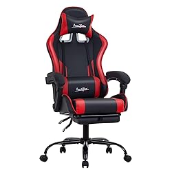 Gaming Chair Office Chair Desk Chair with Footrest