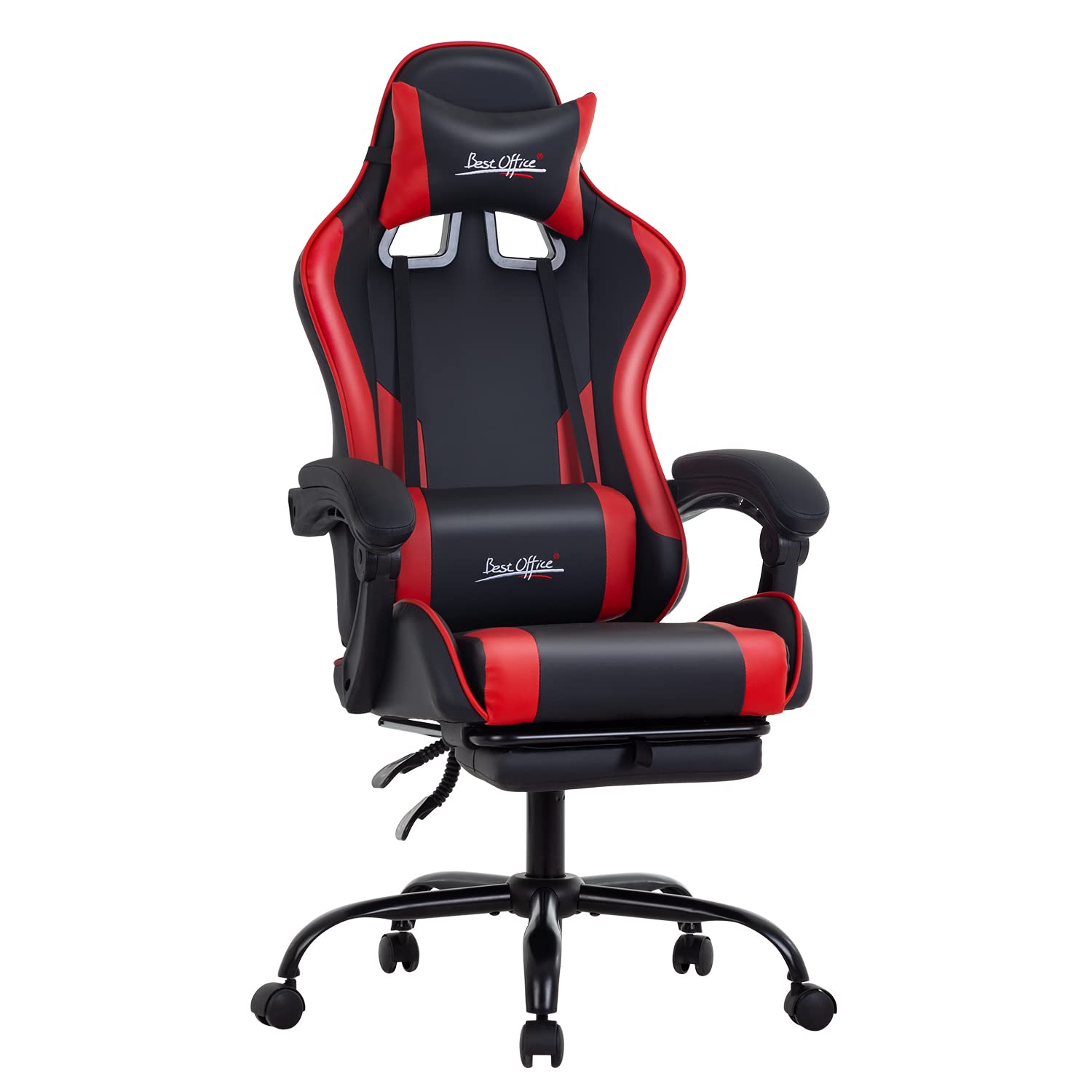 Gaming Chair Office Chair Desk Chair with Footrest