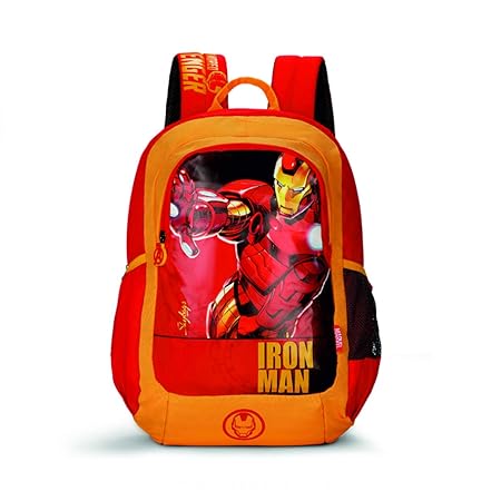 Skybags SB Marvel Champ 07 18 Ltrs Red Casual Backpack (SBMRC07ERED)