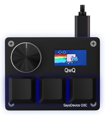 Amazon.com: BTXETUEL SayoDevice O3C OSU Keyboard Rapid Trigger