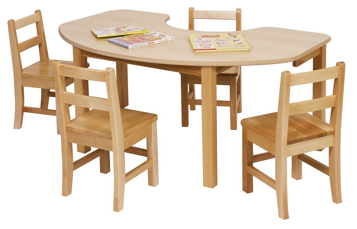 Steffy Wood Products Kidney Child S Classroom Table