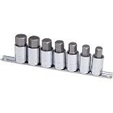 Titan 16157 Metric Large Hex Bit Socket Set, 7 Piece