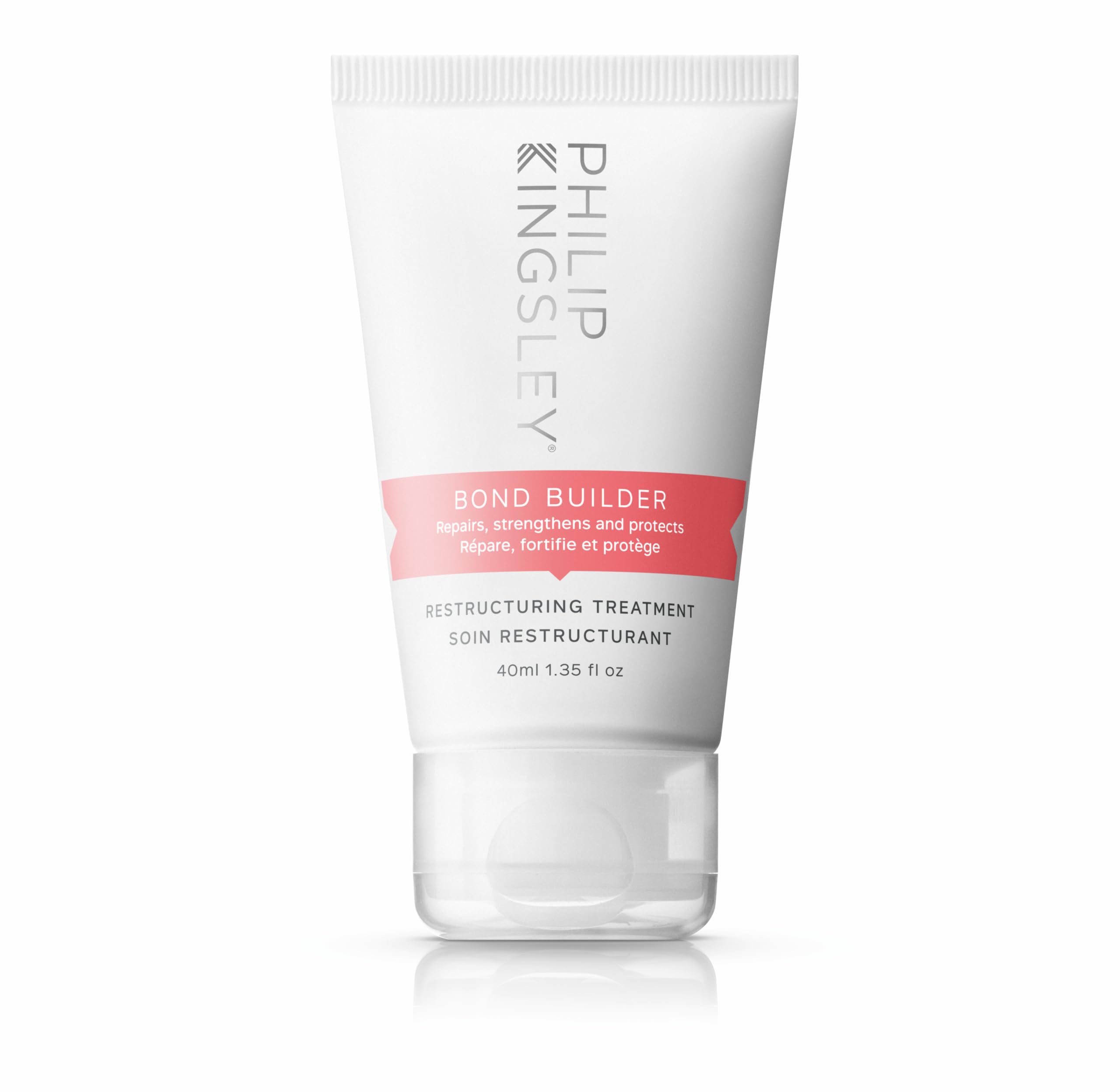 Philip Kingsley | Bond Builder Restructuring Hair Repair Mask | Treatment for Damaged, Bleached, Coloured Hair | Breakage and Split Ends Treatment | 40ml