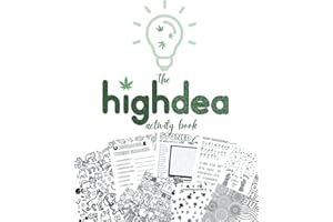 The Highdea Activity Book: Coloring, Puzzles and more for the Canna Community.
