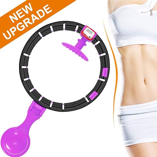 M-TOP Aro Gimnasia Ritmica Adulto Ajustable Smart Hula Hoop ...