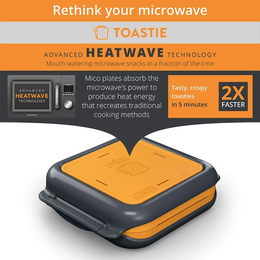 Morphy Richards Microwave Cookware MICO Toasted Sandwich Maker 511647 MICO Microwave Cookware