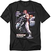 Popfunk Robocop Movie Poster T-Shirt (Black)