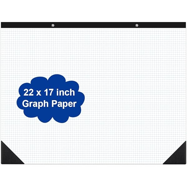 Engineering Drafting Paper 50 Sheet Large Graph Paper Pad - 24x36 Inches - 1/4 & 1 Inch Grid - Perfect For Architects, Engineers & Designers 1/4 Inch Grid Paper - View #3
