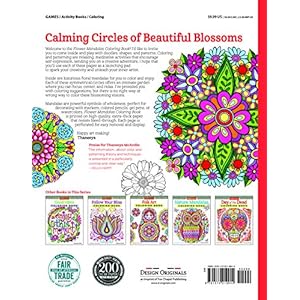Flower Mandalas Coloring Book (Coloring Is Fun) (Design Originals)
