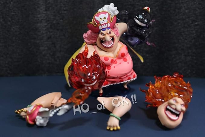 Amazon ワンピース フィギュア 四皇 ビッグマム シャーロットリンリン 通常ver Yz Studio Wcf Gk完成 Pop P O P フィギュア ドール 通販