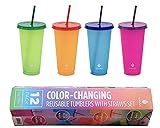 Manna 24oz Color Changing Reusable Cup Set