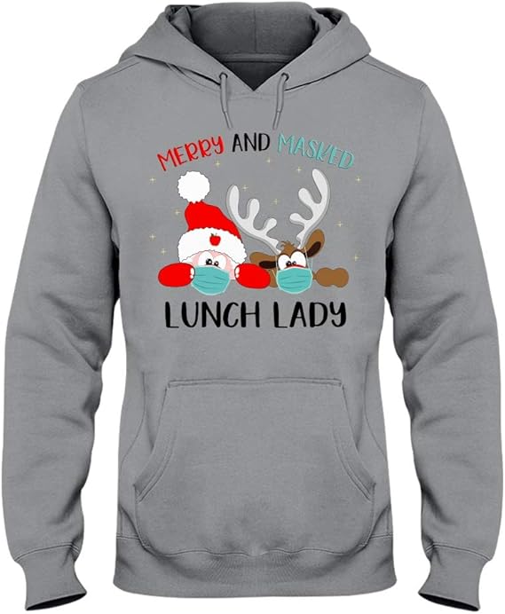 Amazon.com: Lunch Lady - Christmas T-Shirt Unisex T-Shirt, Youth Shirts, Hoodie, Long Sleeve 