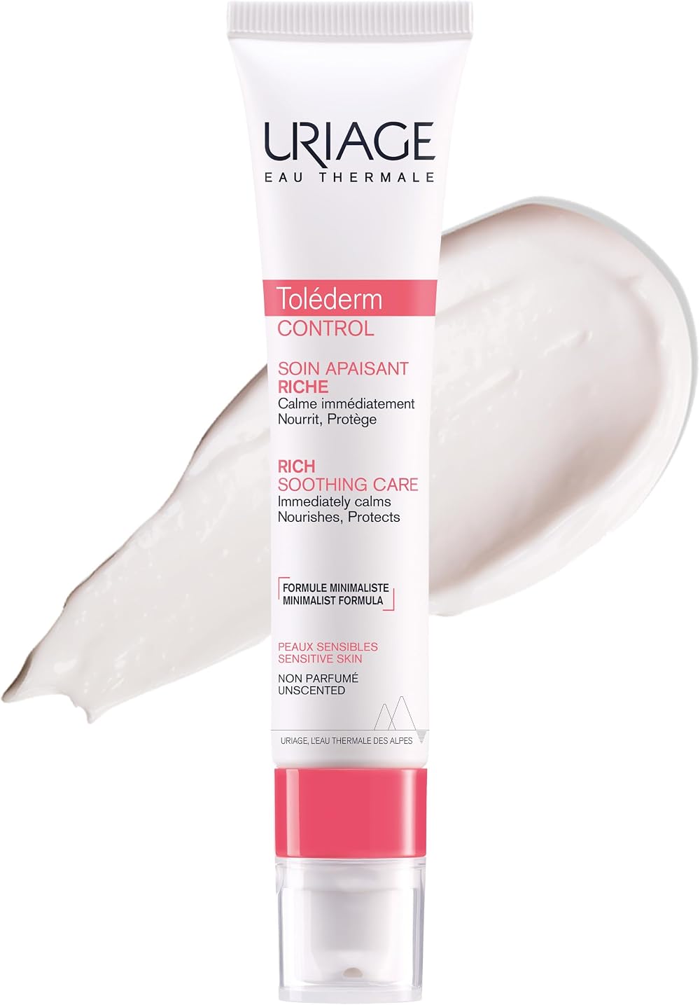 Uriage Toléderm Rich Soothing Face Cream 40ml Sensitive Dry Skin Fragrance Free