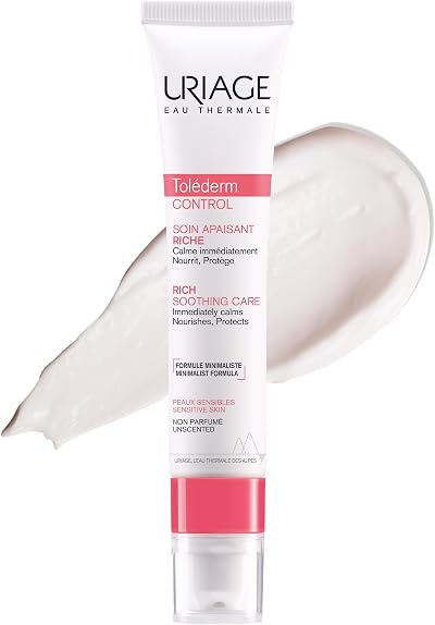 Uriage Toléderm Rich Soothing Face Cream 40ml Sensitive Dry Skin Fragrance Free