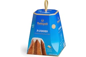 Melegatti Original Pandoro, 750g (26.2oz, 1.65lb), With Real Butter & Natural Mother Yeast, Original Italian Recipe, Holiday Cake, Italian Import (Pack of 1)