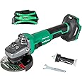 Metabo HPT 36V MultiVolt™ Cordless Brushless 4-1/2" Variable Speed Slide Switch Power Angle Grinder, Compact Power Tool, 3,200-10,000 RPM, Slim Grip Diameter, Tool Body Only, G3612DVEQ6