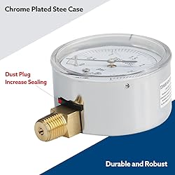 SENCTRL 0-5 Psi Low Pressure Gauge, Capsule