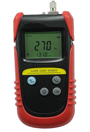 Amazon ハンドヘルド英語版1310nm 1550nm波長ファイバーレーザー光源 光ファイバーレーザー光源 光ファイバーレーザー光源 Fc光インターフェース 光学機器 計器 産業 研究開発用品 通販