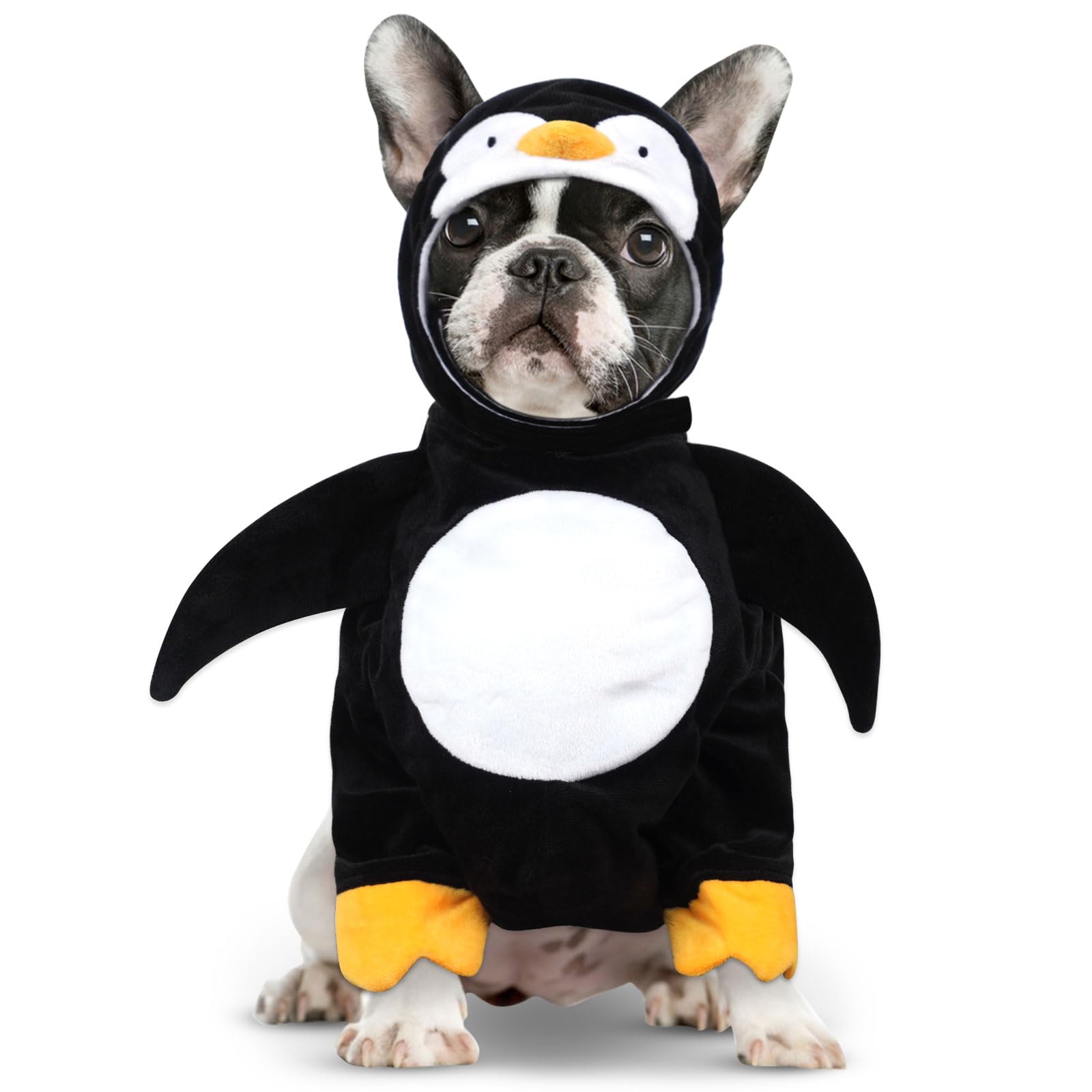Photo 1 of cyeollo Penguin Dog Costumes Halloween Dog Cosplay Pet Funny Outfits Cute Party Clothes for medium Dogs