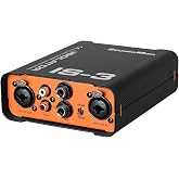 StudioMan IS-3 Dual Channel Audio Signal Isolator - Professional DI Box with Balanced XLR/RCA/TRS Inputs, 10dB/15dB Pad &amp; Ground Lift for Guitar, Bass, Keyboards, Media Players