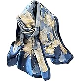 Xyueanlo Scarfs for Women Lightweight Scarves Fashion Print Floral Pattern Head Scarf Wraps Shawls