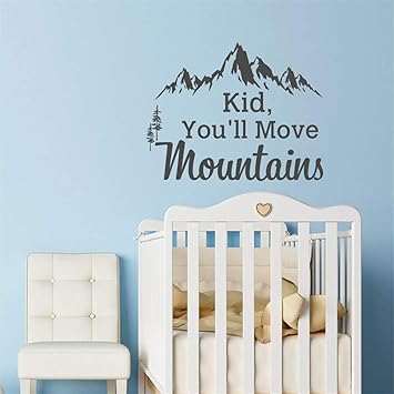 Amazon Com Wuenan Room Wall Stickers Quotes Mountain Dr