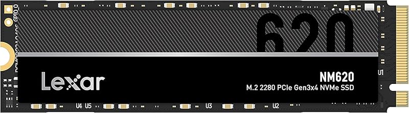 Lexar NM620 1TB NVMe SSD M.2 2280 PCIe Gen3x4 3500MB/s Read 3000MB/s Write