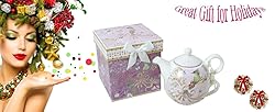 Lightahead Bone China Tea for One Set in Bird