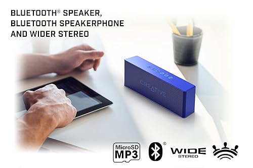 Creative MUVO Portable Water-resistant Bluetooth Speaker with