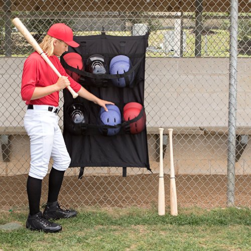image for Champion Sports Hanging Helmet Bag: Softball & Baseball Sports Equipme