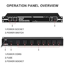 TONALUXE Power Conditioner for Audio Equipment, 10