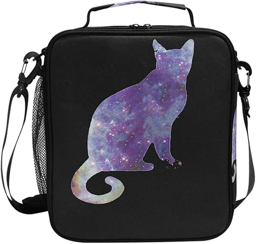 cat insulated lunch bag