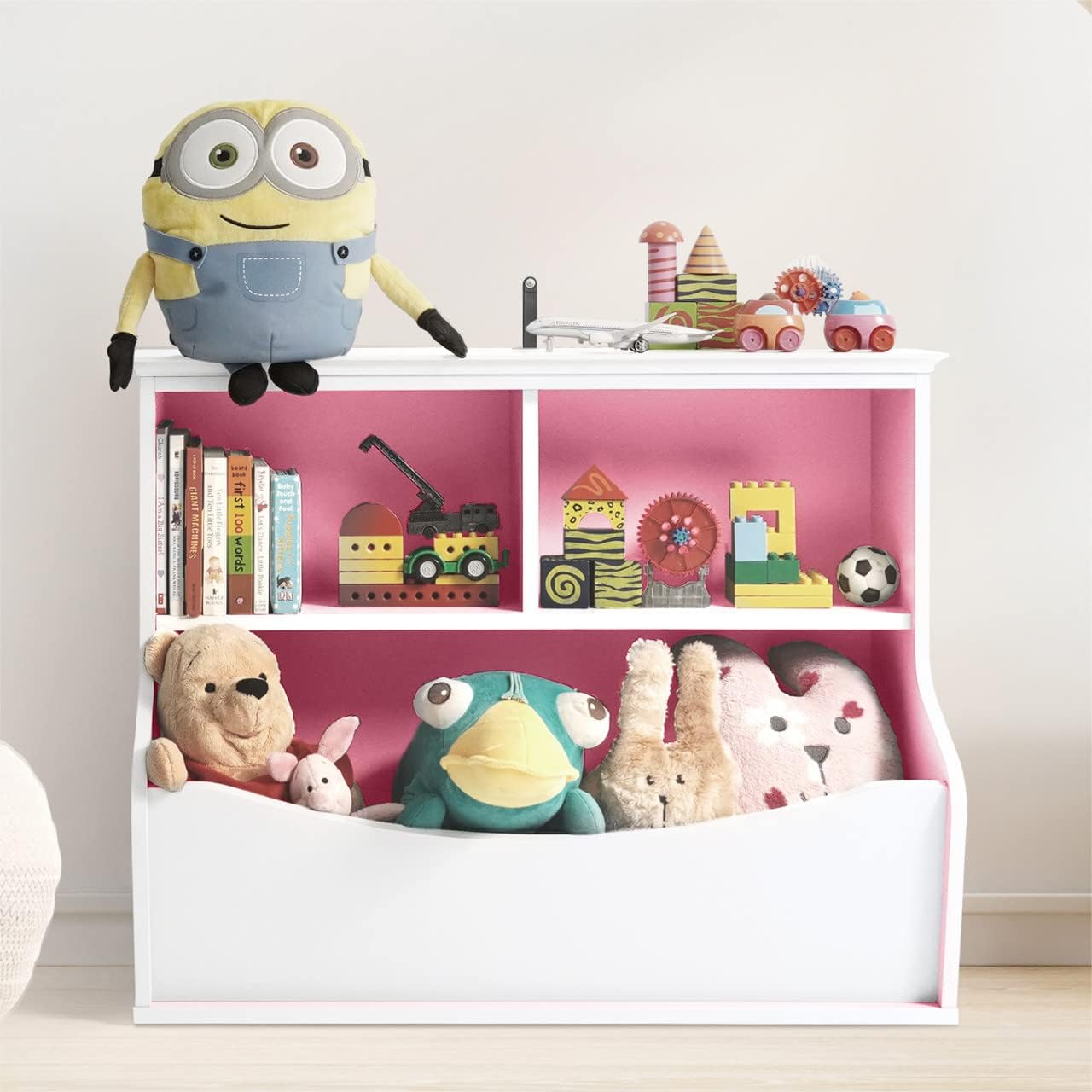 CAPHAUS Kids' Toy Storage Organizer, Open Storage Cubby