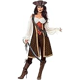 Smiffy's High Seas Pirate Wench Costume