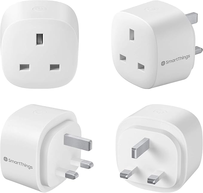 Samsung SmartThings Smart Plug 2019, Compatible with Amazon Alexa and