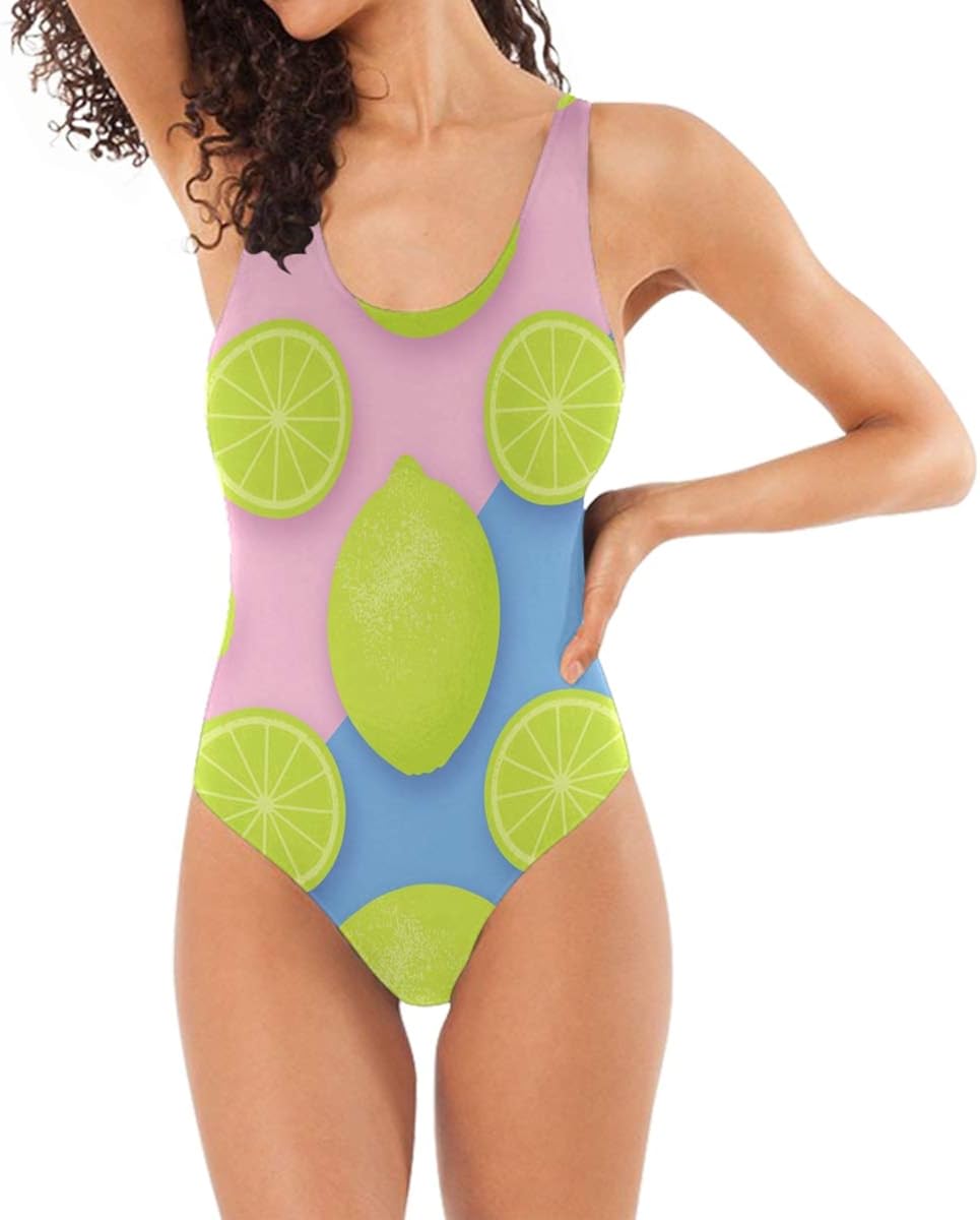 lemon and lime swimwear