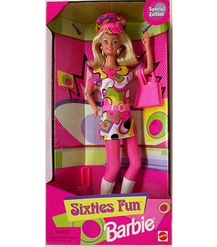 その他 60'S GROOVY BARBIE Groovy 60's Barbie Doll Great Fashions of the 20th Century