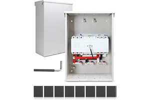 EXODIOS 200 Amp 3P Dual Power Generator Automatic Transfer Switch, 120/240V General-Duty Double-Throw Heavy Duty Safety Switches, Meeting NEMA-3R Enclosure Standards for Outdoor and Indoor