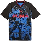 PUMA Mens Essentials Patterned Tee Casual - Black