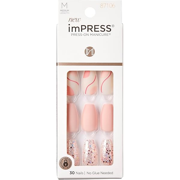 Amazon.com: KISS LoveShackFancy x imPRESS Press-On Manicure