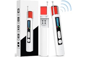 MGMCM Hidden Camera Detectors, GPS Tracker Detector, Portable Camera Detectors for Car Indoor, Listening Device Detector, 5 Levels Sensitivity 4 Modes