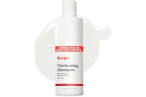 Keeps Hair Loss Shampoo For Men - Mens Shampoo for Fuller, Thicker Looking Hair - Thinning & Hair Growth Product - DHT Blocker - Infused with Biotin, Caffeine & Saw Palmetto - 8 oz